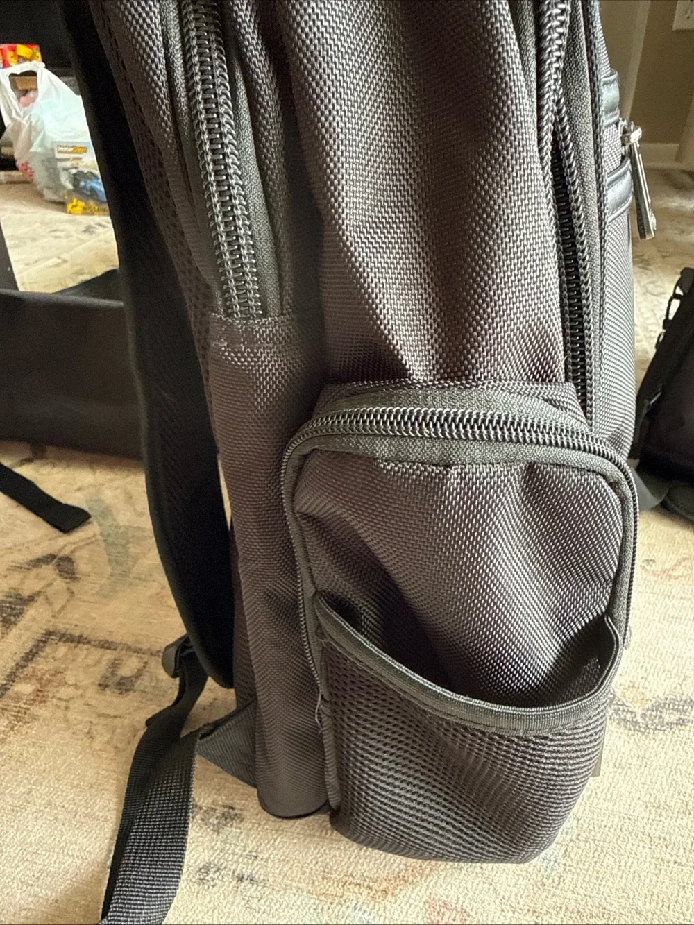 Heritage Black Men's Tech Laptop Backpack